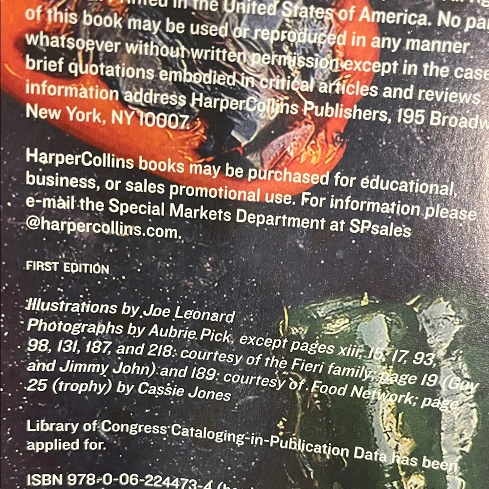 Food Network Guy Fieri Family Food Cookbook